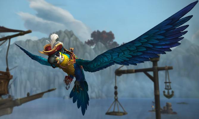 Plunderstorm players will be able to ear a new pirate-themed mount! 